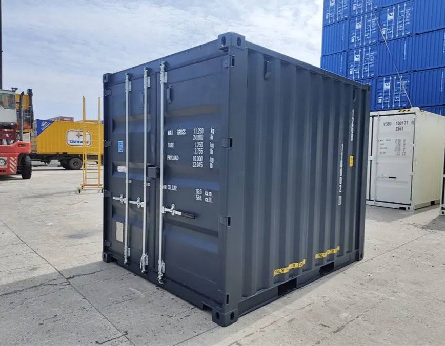 Conteneur maritime DV 10 pieds d’occasion – Premier voyage (First Trip)