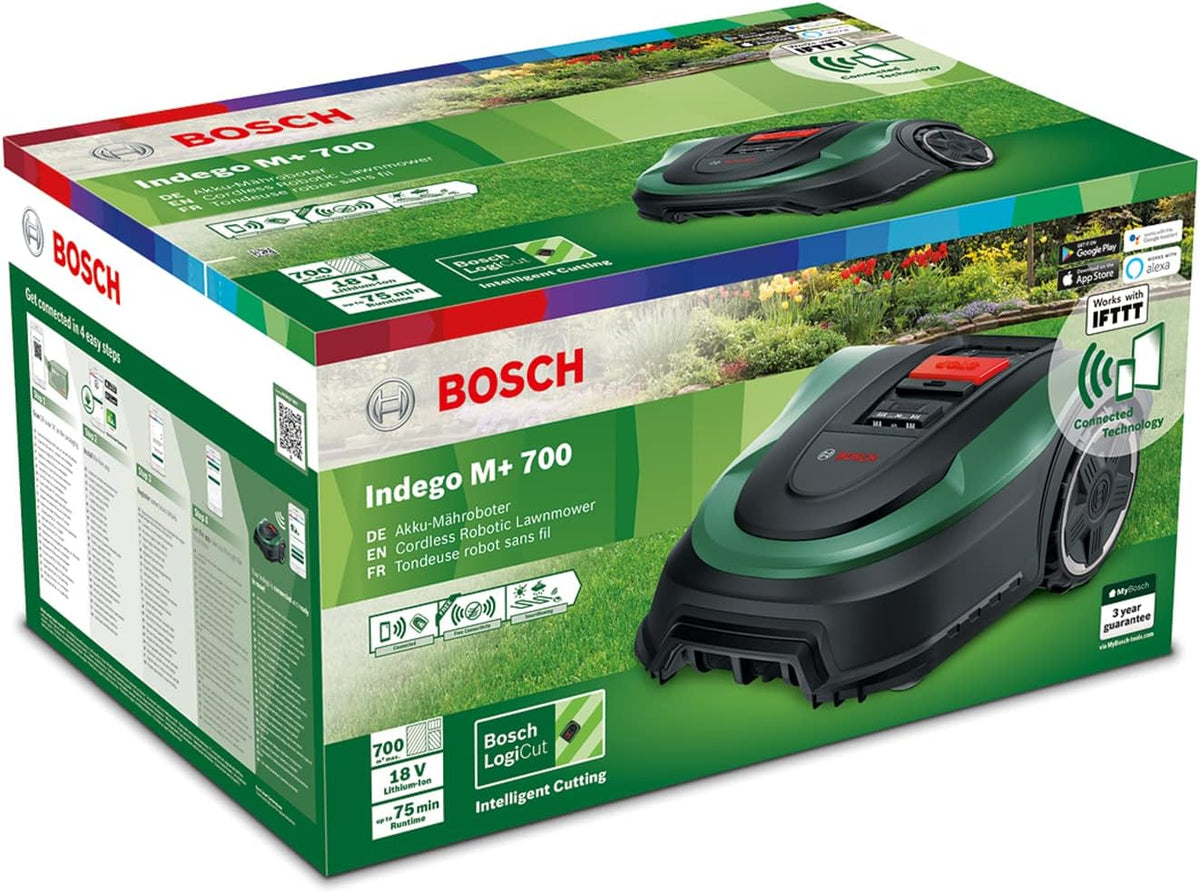 Tondeuse à gazon robotisée BOSCH Indego M+ 700