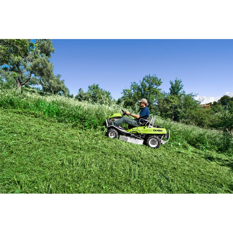 Tracteur tondeuse débroussailleuse autoportée Grillo Climber 7.15 – 85 cm