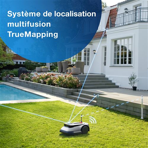 Tondeuse à gazon robotisée ECOVACS GOAT G1-800G grise – MPB12