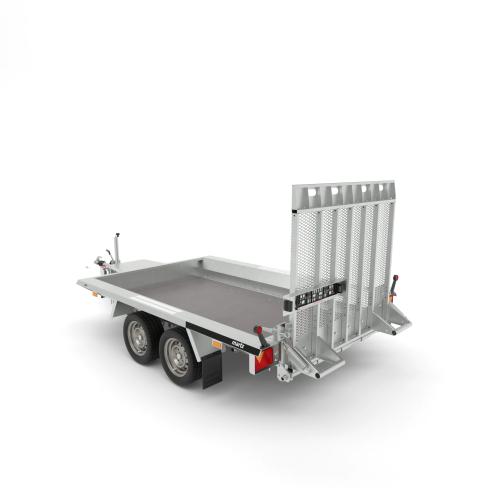 Porte-engins MARTZ BAU 3 300 – Double essieu – PTAC 3 000 kg