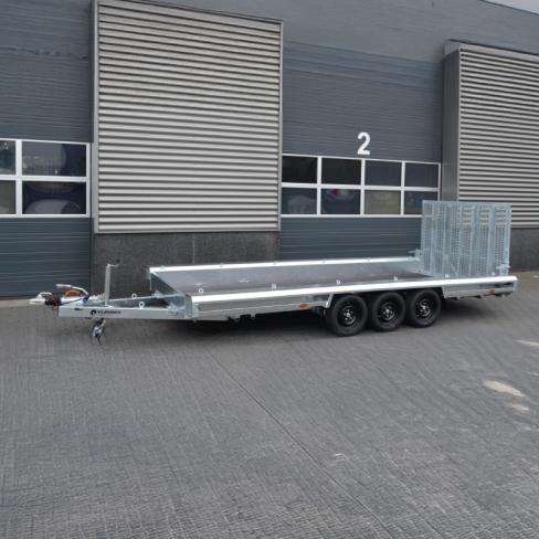 Porte-engins VLEMMIX 3 essieux – PTAC 3 500 kg