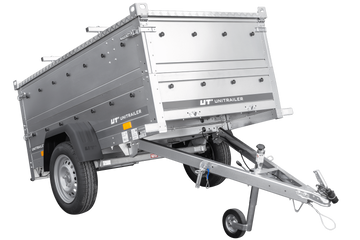 Remorque avec capot Garden Trailer 200 KIPP 200x106 cm