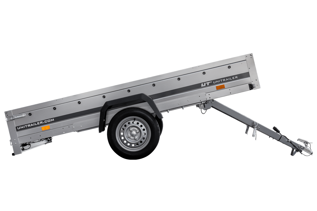 Remorque à essieu simple 264x150 UNITRAILER GARDEN 265 KIPP