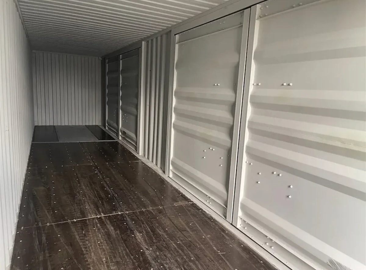 Conteneur maritime High Cube 40 pieds avec 4 portes latérales