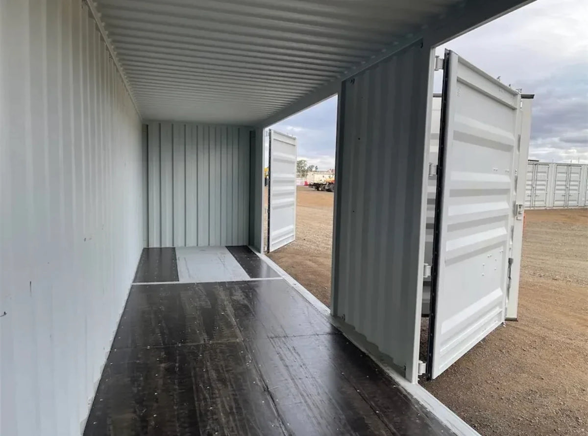Conteneur maritime High Cube 40 pieds avec 4 portes latérales