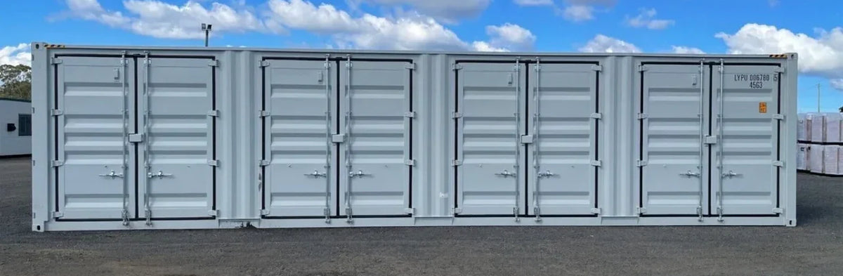 Conteneur maritime High Cube 40 pieds avec 4 portes latérales