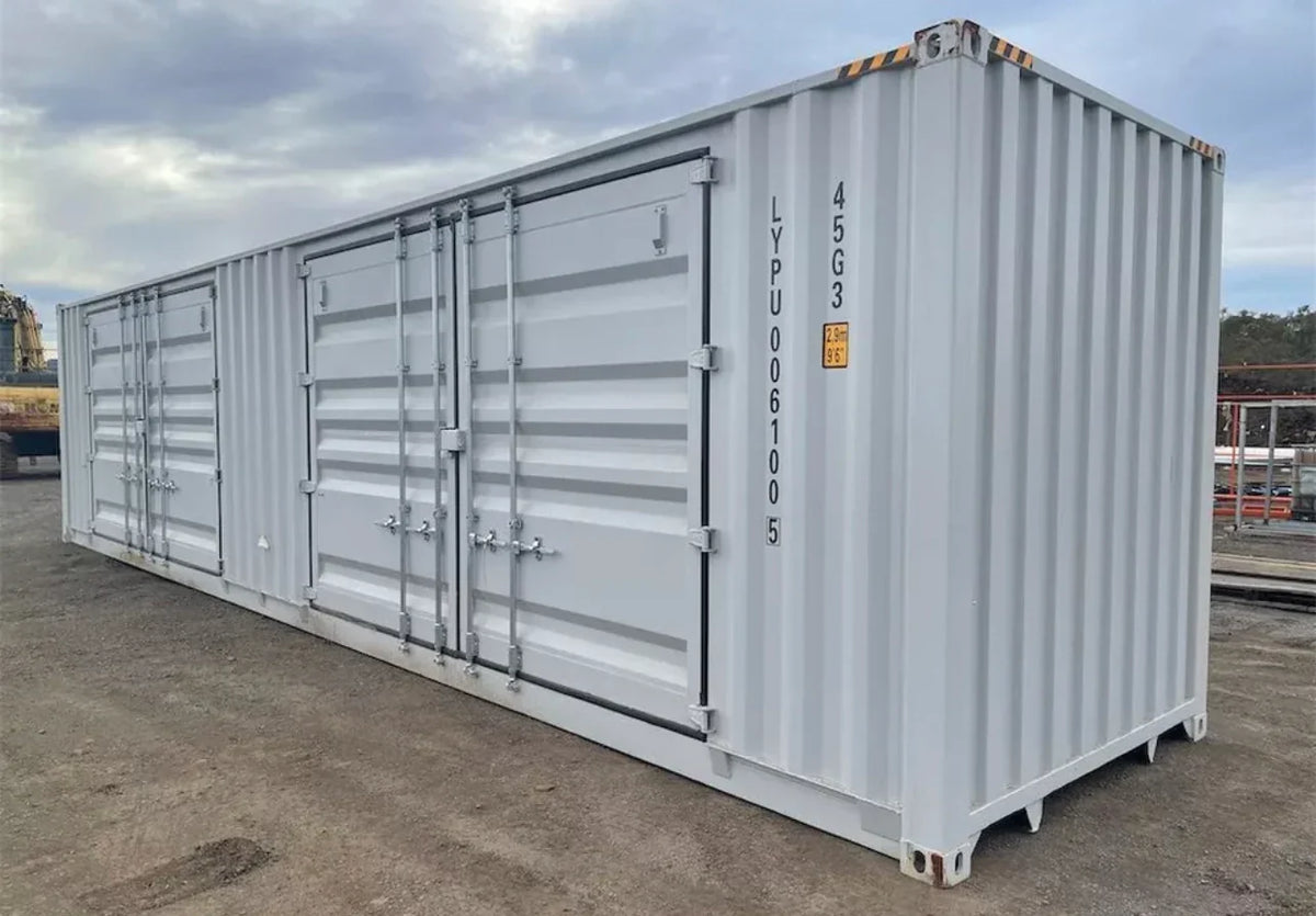 Conteneur maritime High Cube 40 pieds avec 4 portes latérales